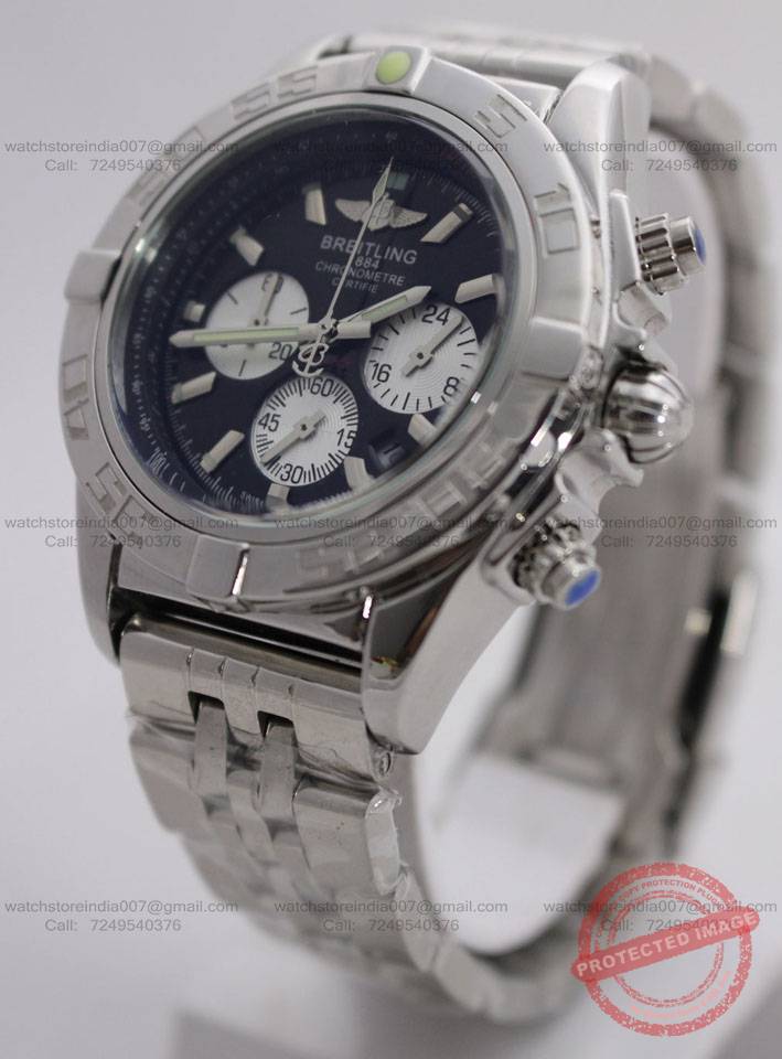 Breitling Chronomat Black Dial (2) blank