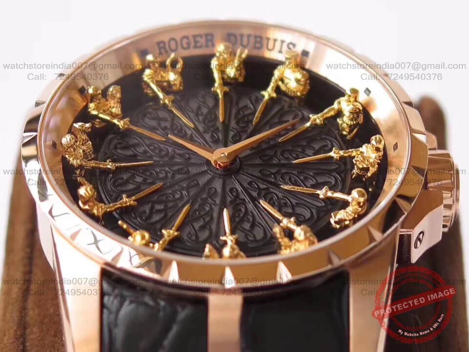 Roger Dubuis Excalibur Knights of the Round Table II Watch India (6) blank