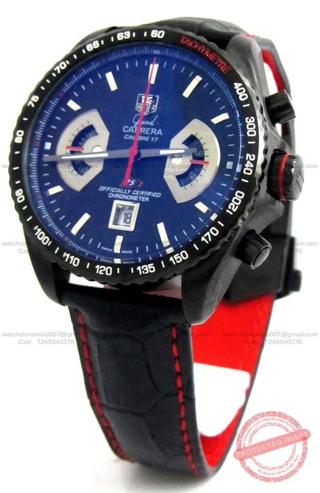 Tag Heuer Grand Carrera Calibre 17 Leather (3) blank
