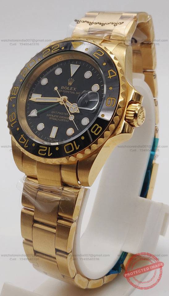 rolex gmt master 2 full gold2 blank