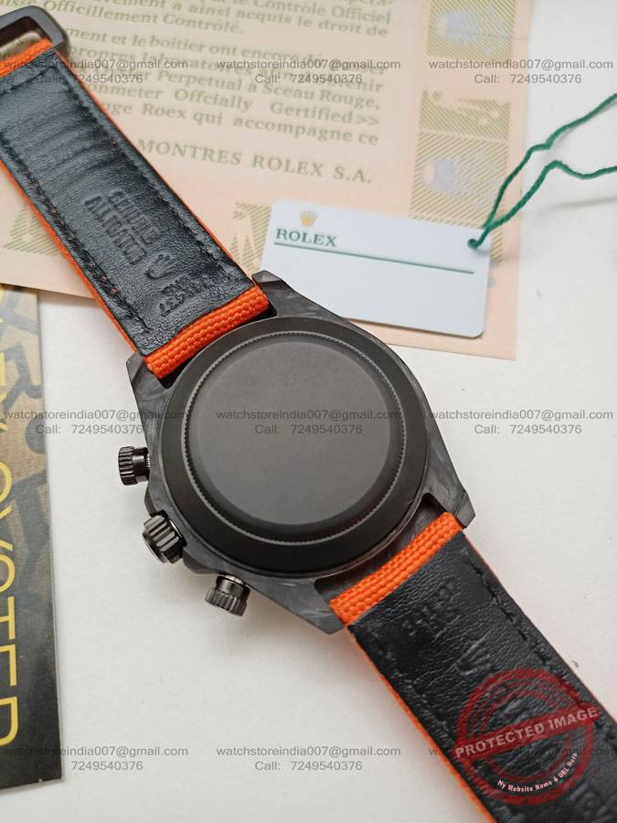 Rolex DIW Daytona Orange watch (5) blank