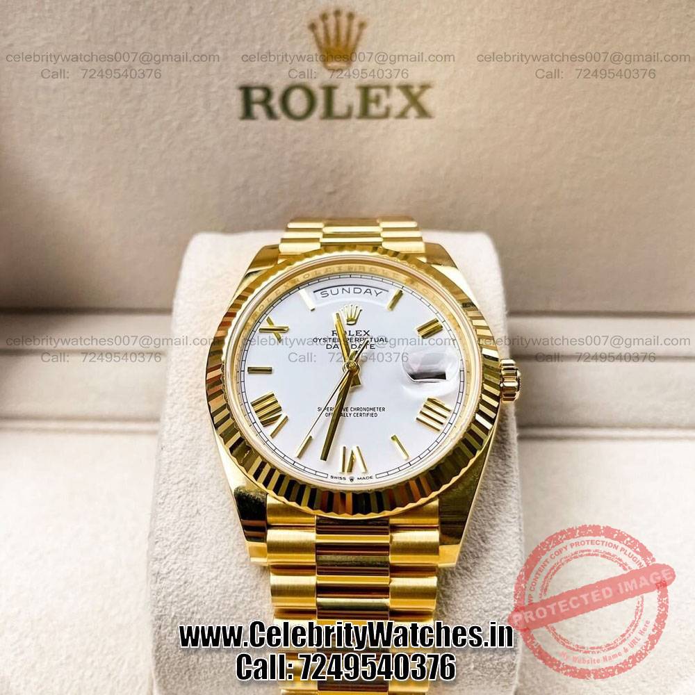 14 Rolex Day Date Gold watch