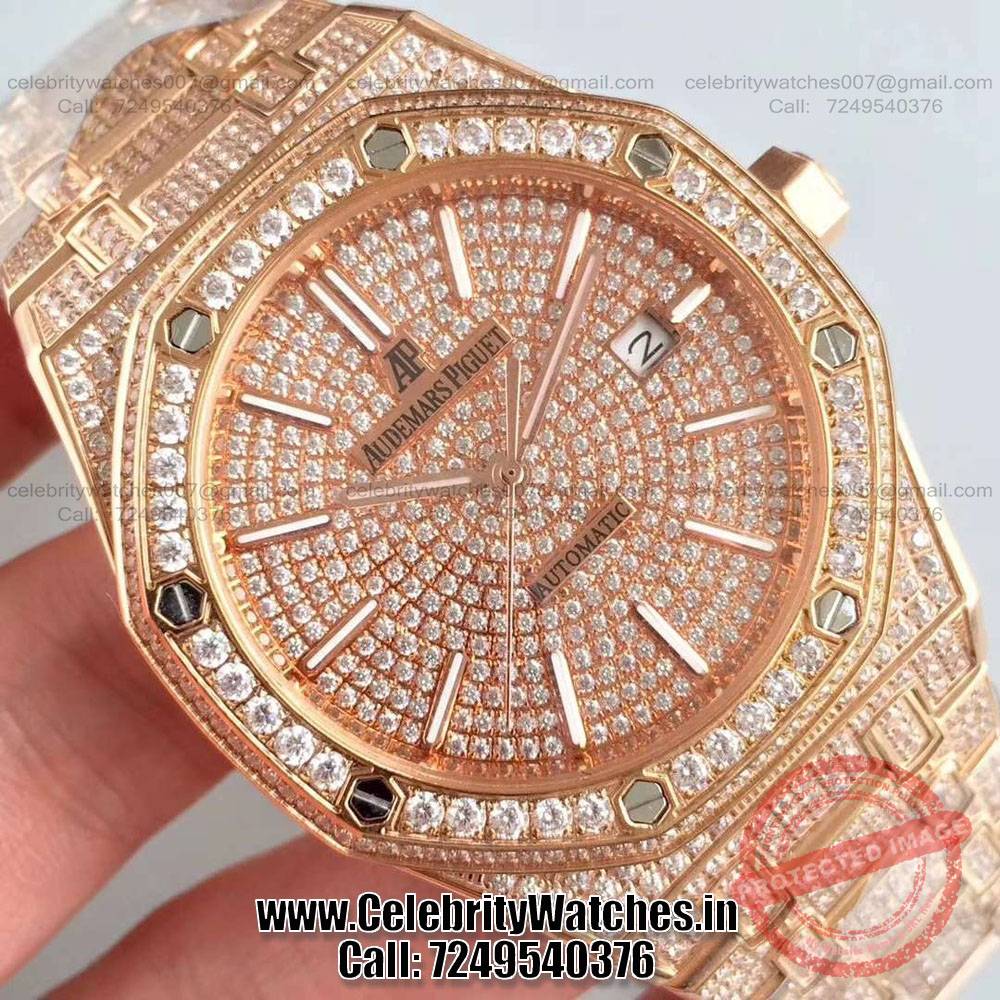 6 audemars piguet full diamonds watch 3 6 audemars piguet full diamonds watch 3