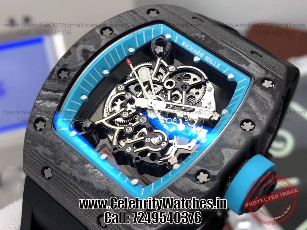 7 richard mille rm 055 replica watch 2 blank